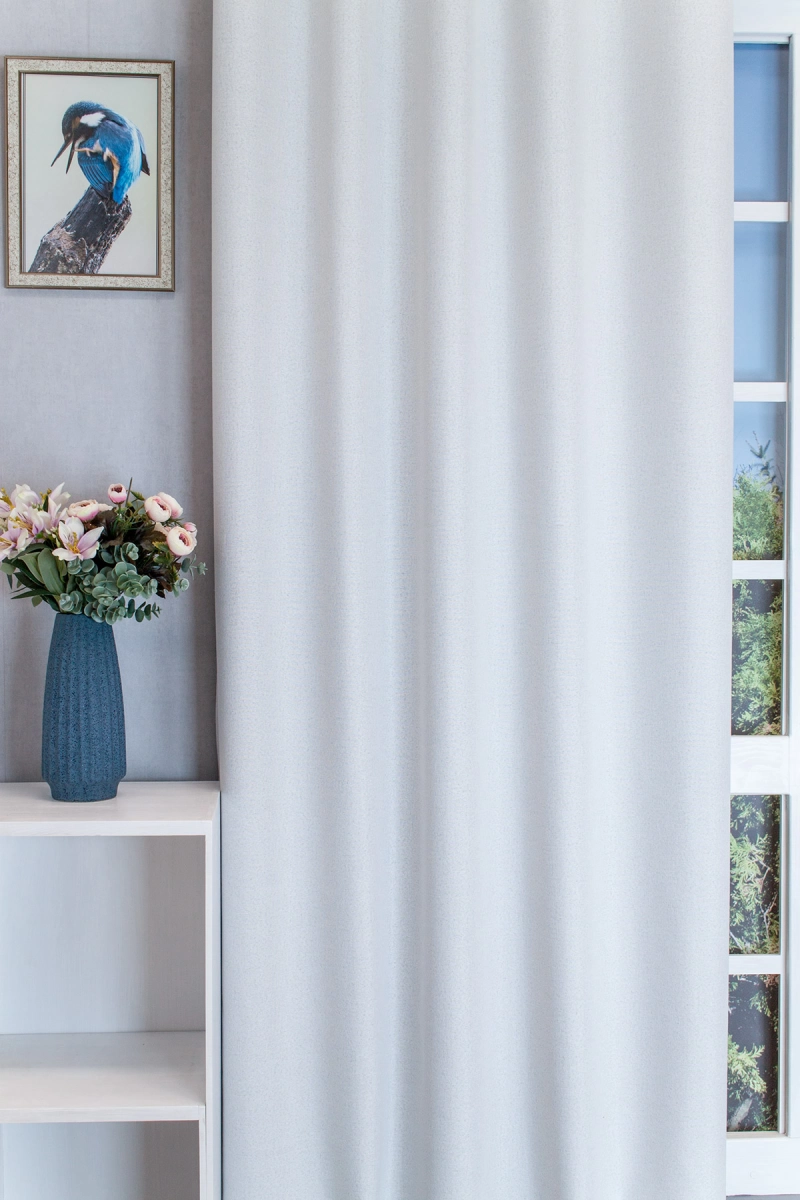 Super Blackout – Rideau occultant blanc cassé grisé