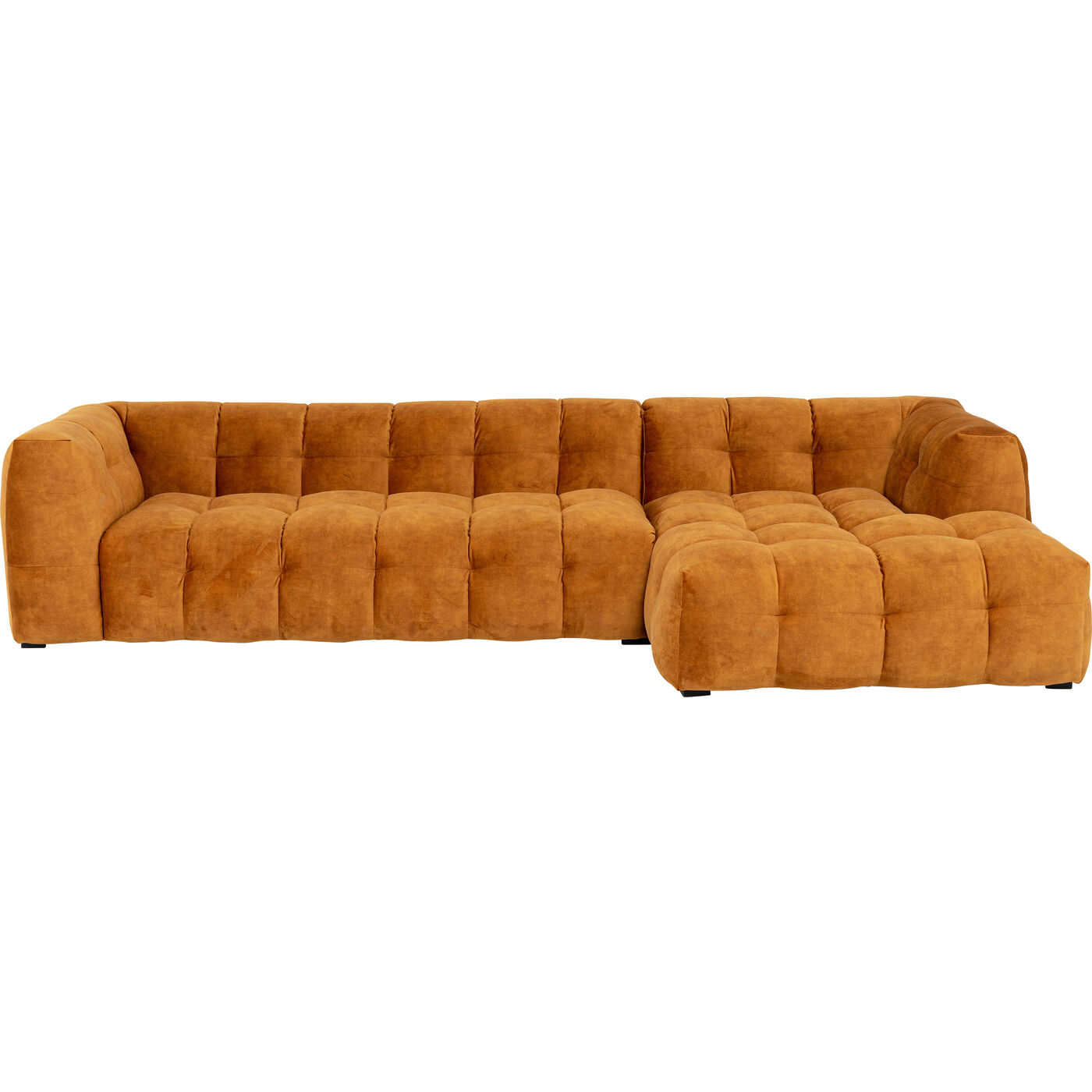 Ecksofa Salamanca Goldbraun Rechts 320cm