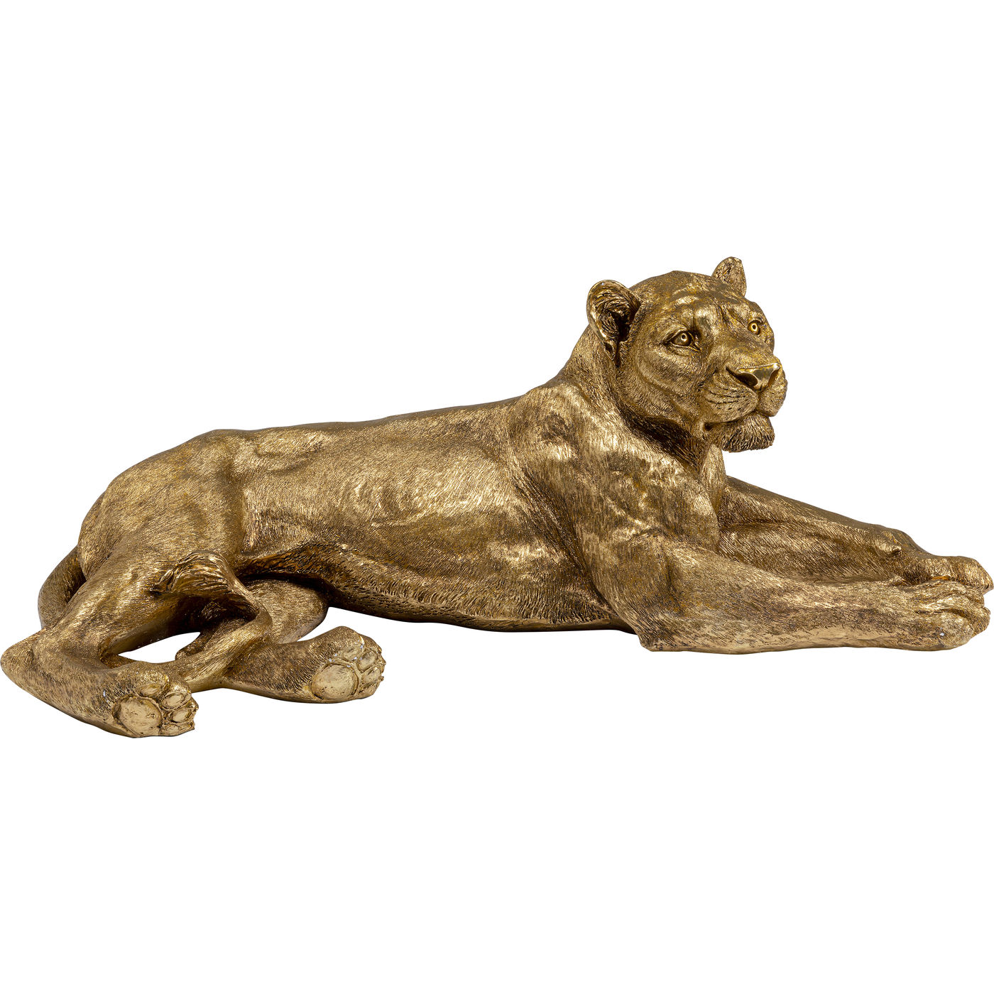 Deko Figur Lion Gold 113cm
