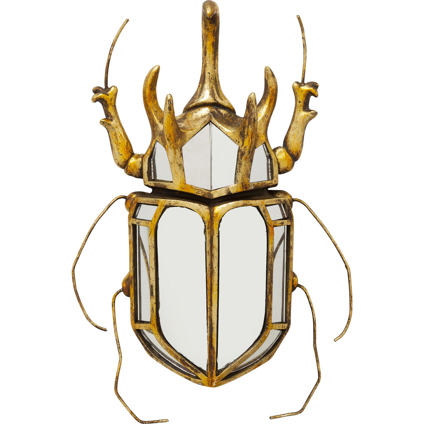 Wandobjekt Beetle Mirror 25x39cm