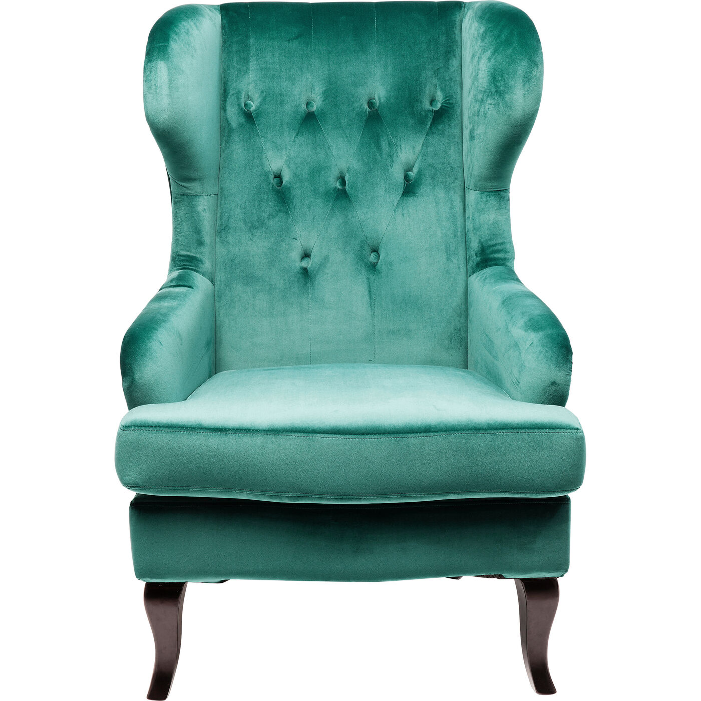 Ohrensessel Vintage Grün