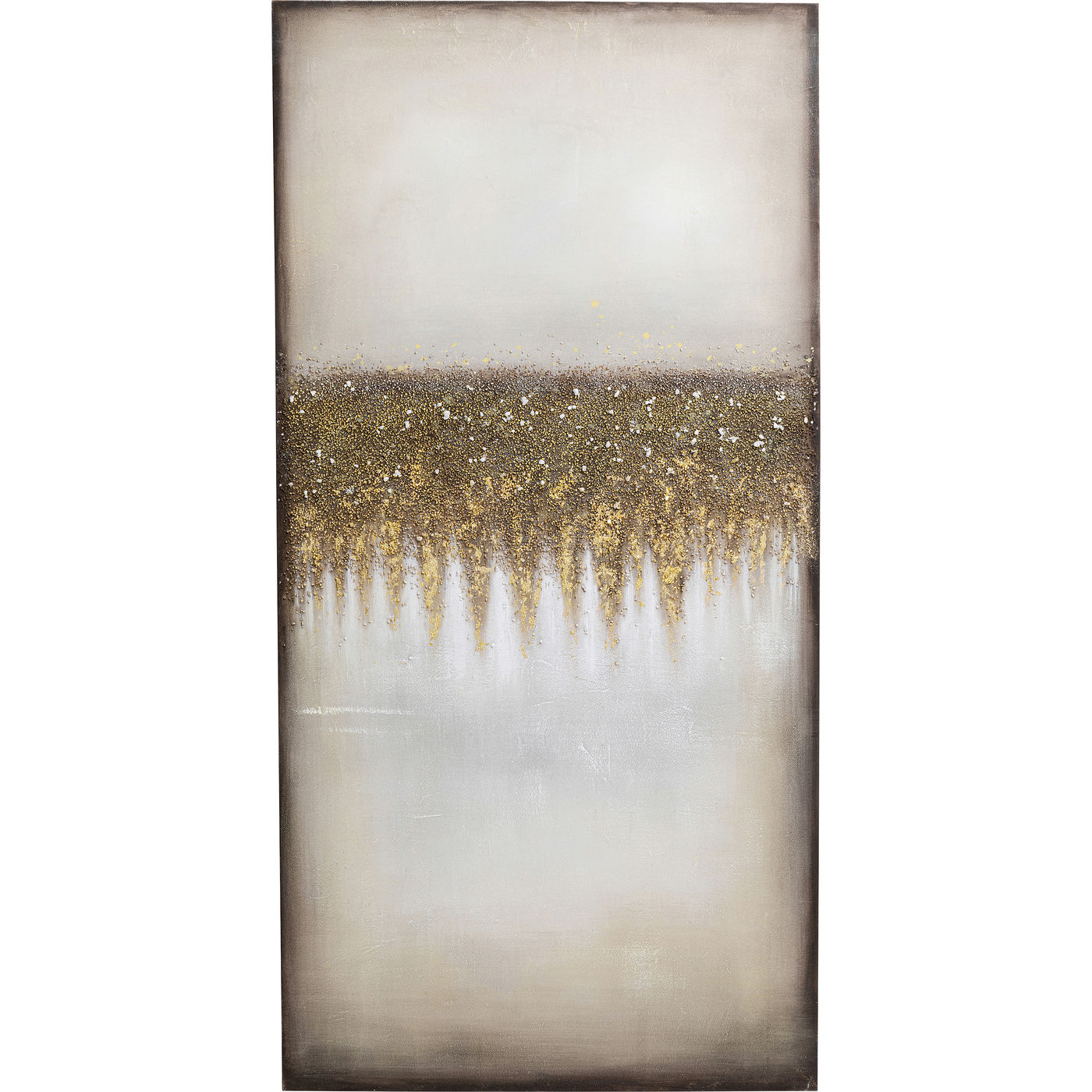 Leinwandbild Abstract Fields 100x200cm