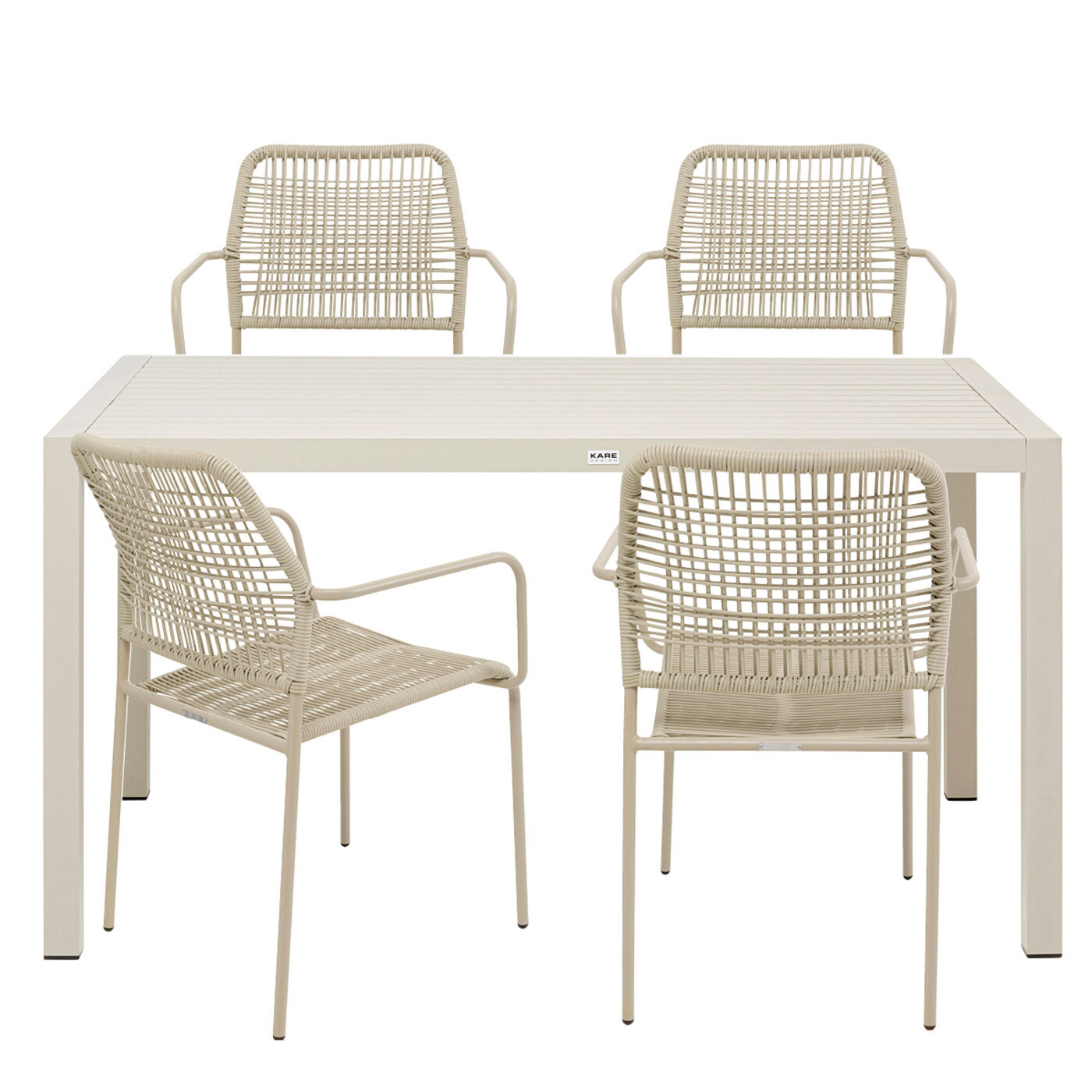 Gartenset Madagascar Grau 5/Set