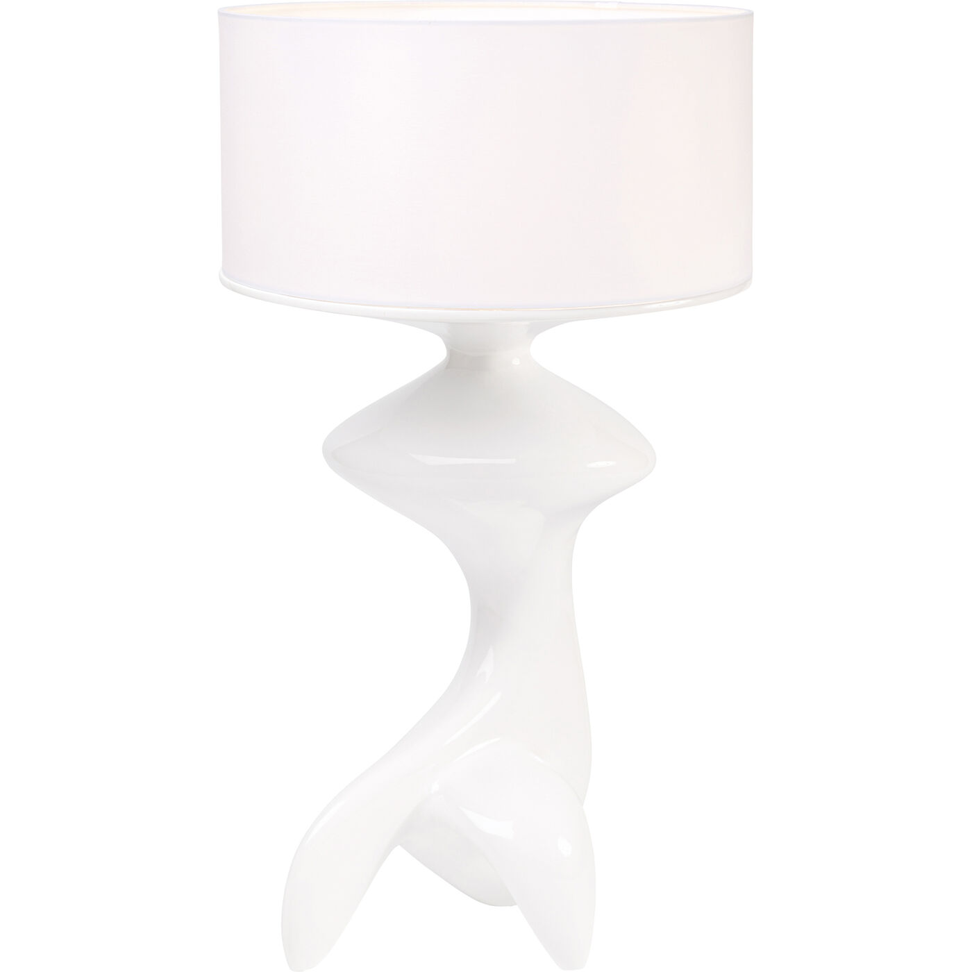 Tischleuchte Erosia Weiß 68cm