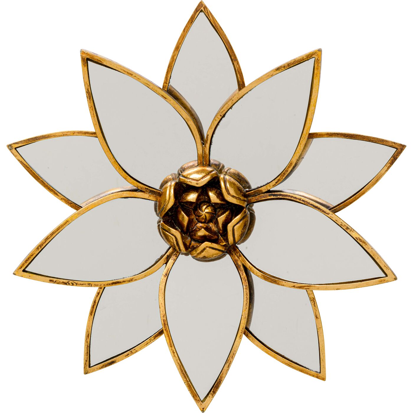 Wandobjekt Lotus Mirror Ø33cm