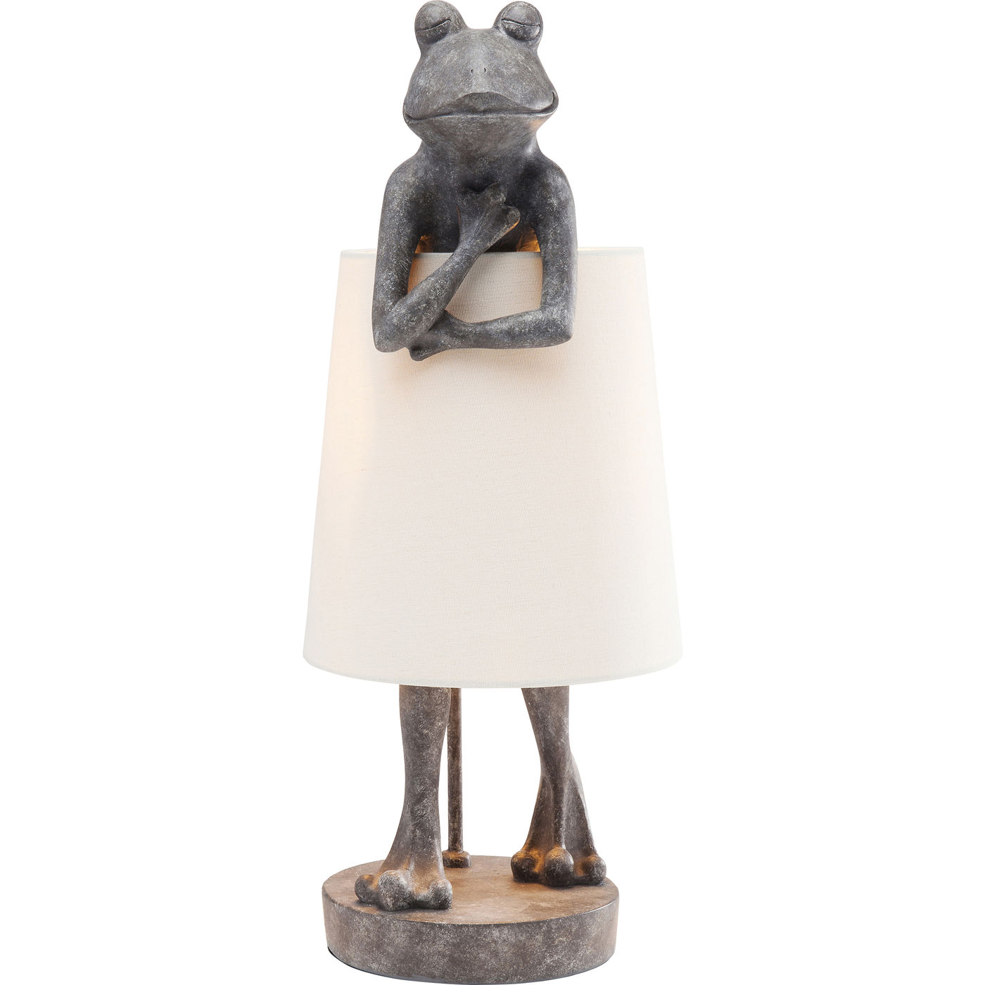 Tischleuchte Animal Frog Grau 58cm