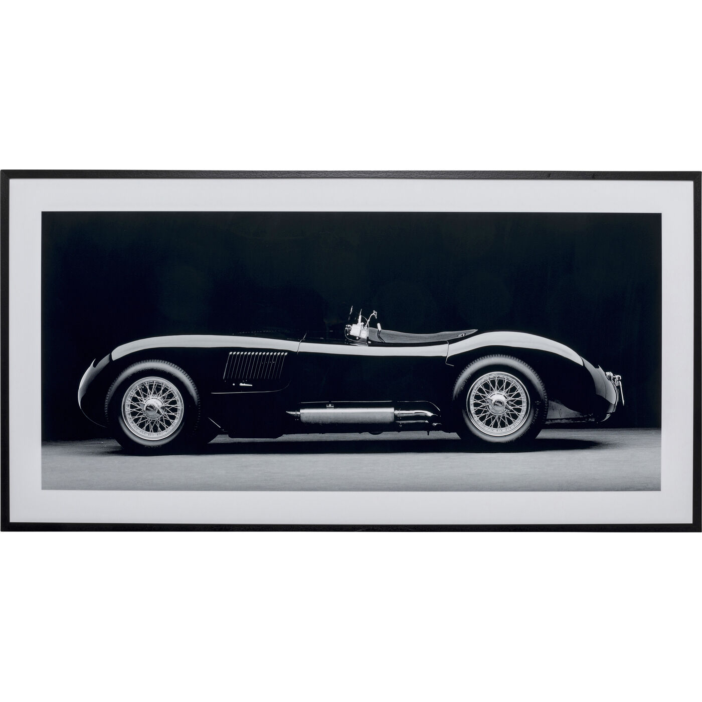 Gerahmtes Bild Old Racing Car 205x105cm