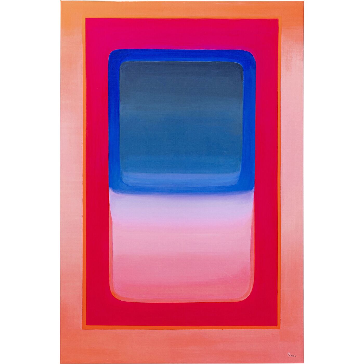 Leinwandbild Tendency Pink 55x75cm