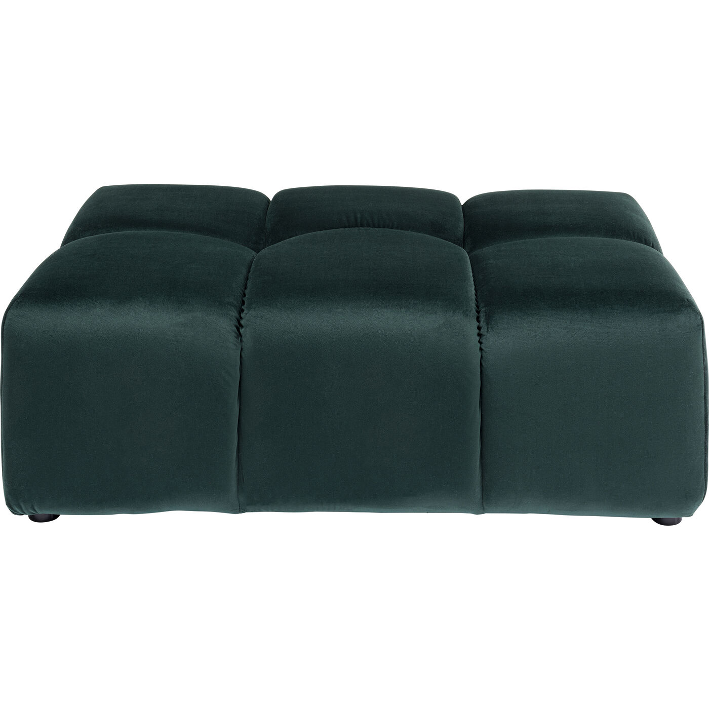 Hocker Belami Velvet Dunkelgrün