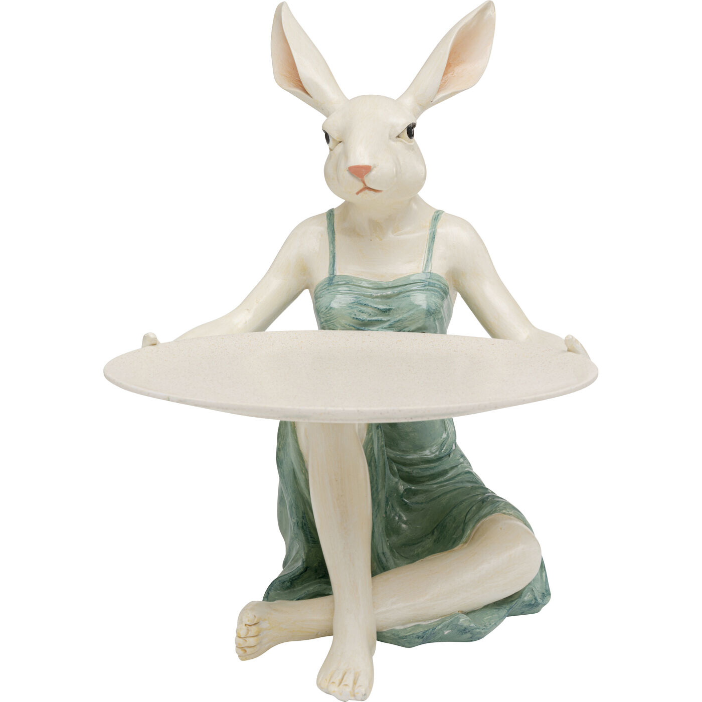 Figurine décorative Lady Rabbit Tray 29cm