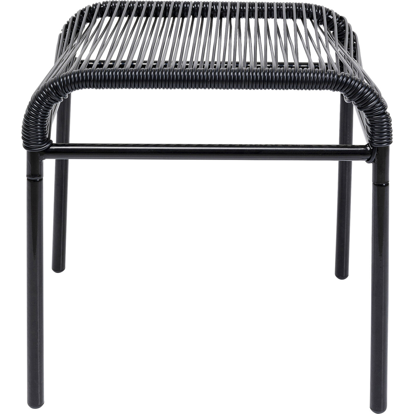 Fußhocker Acapulco Mono Schwarz