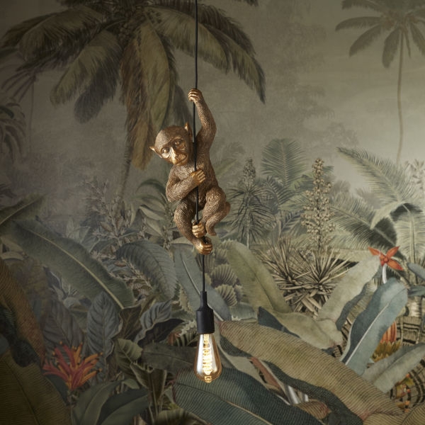 Deckenleuchte Monkey Gold