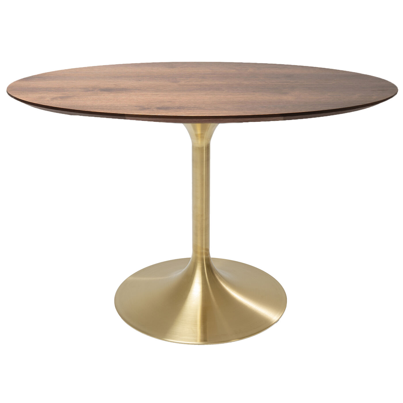 Tisch Invitation Set Walnuss Brass Ø120cm