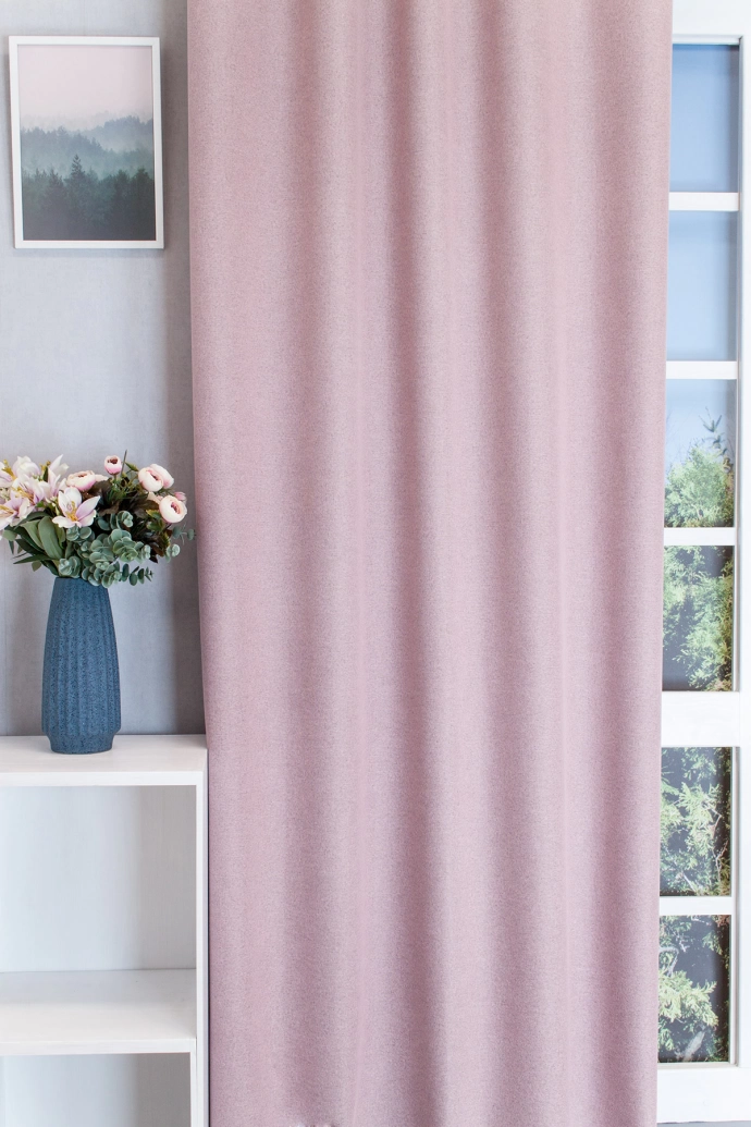 Super Blackout – Rideau occultant rose mauve