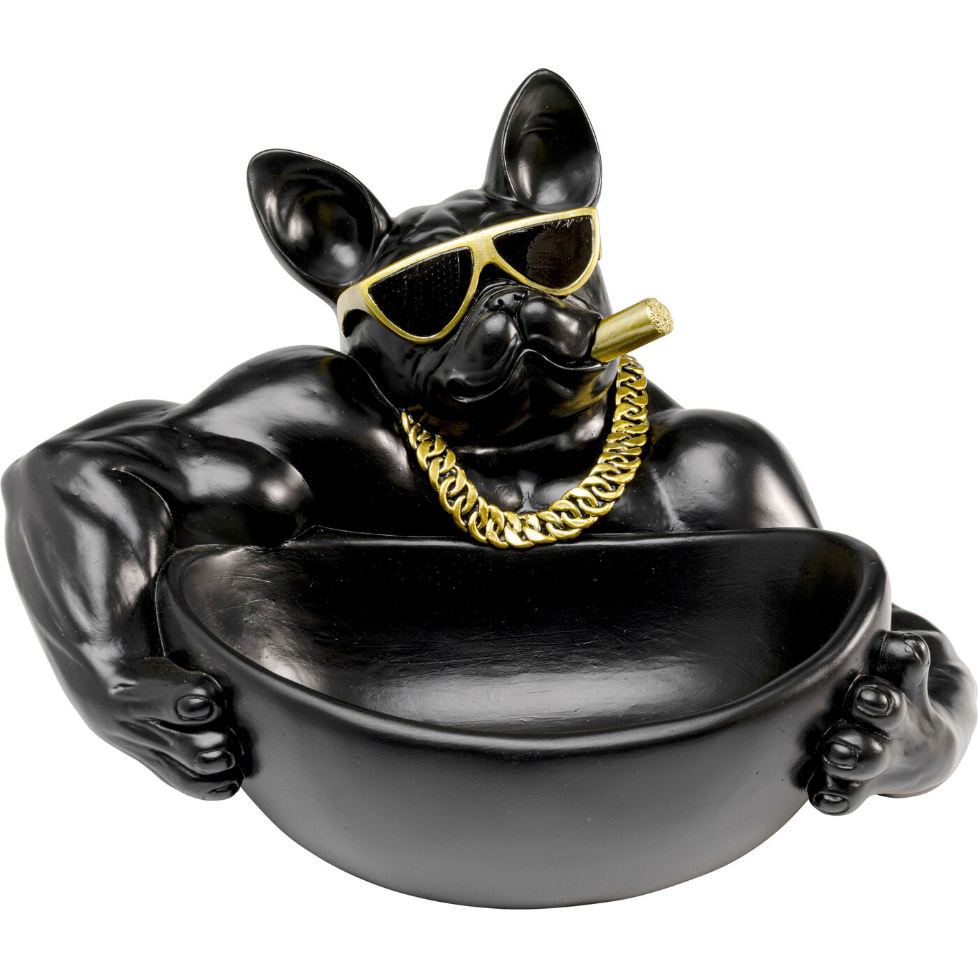 Deko Schale Gangster Dog 33cm