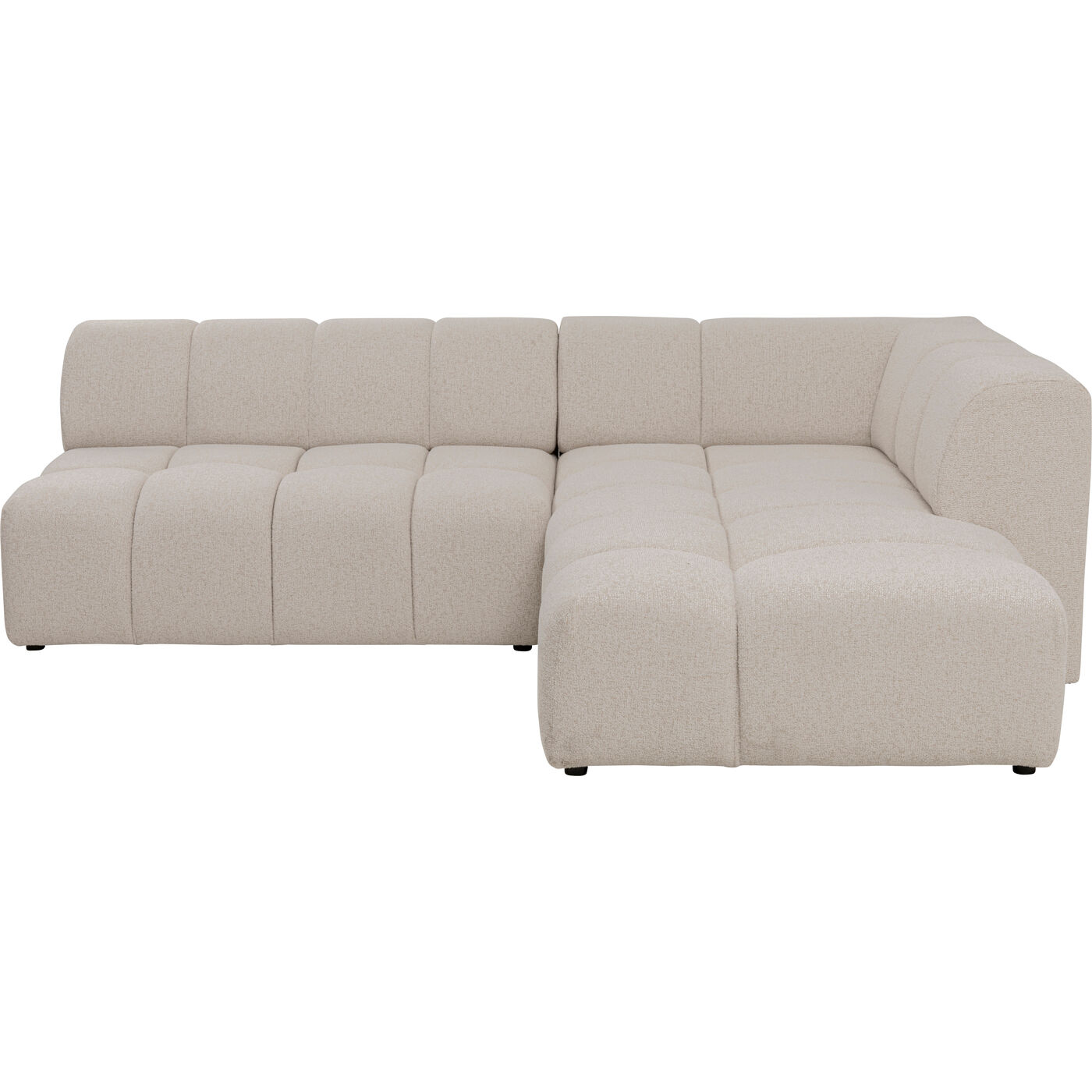 Ecksofa Belami Creme Rechts 265cm