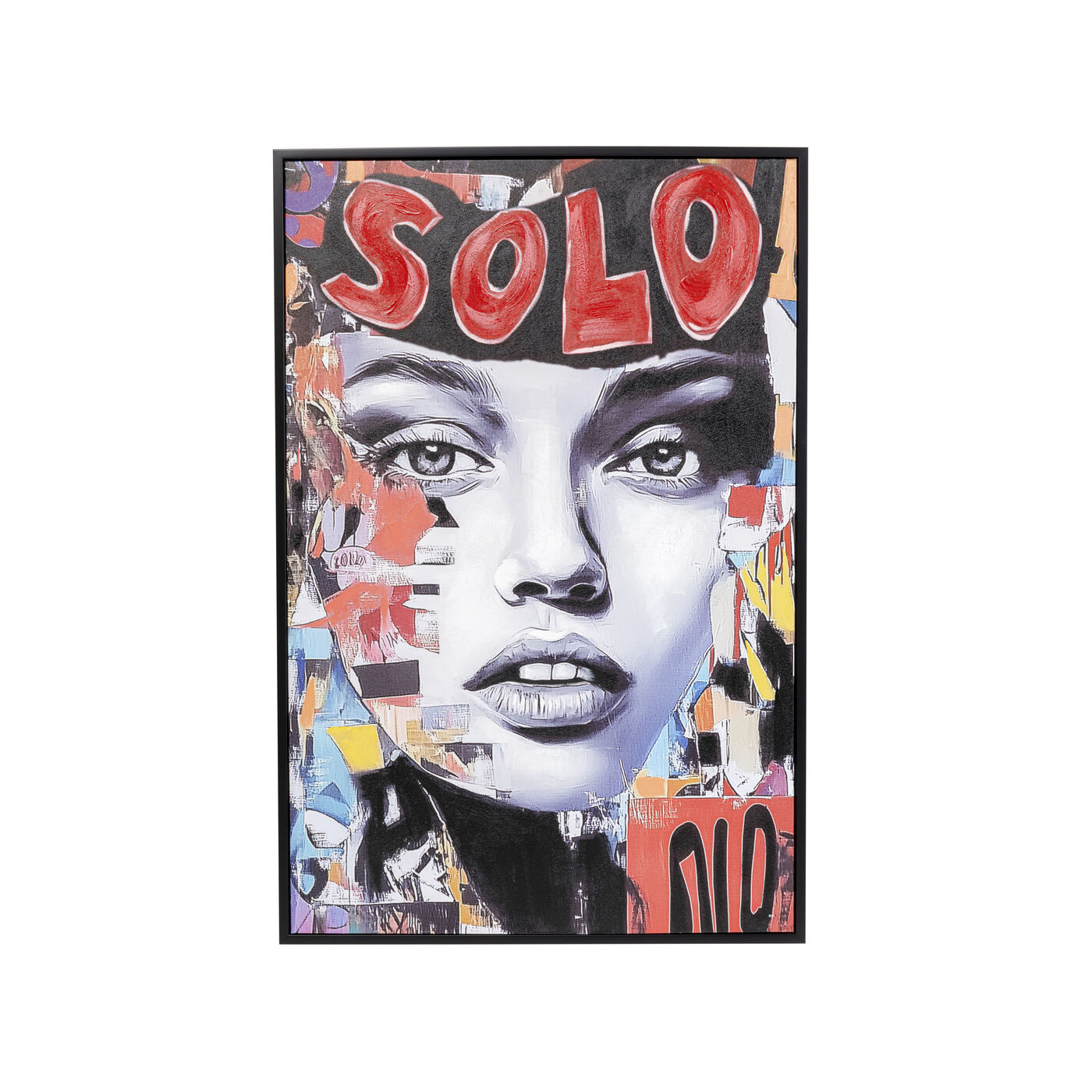 Gerahmtes Bild Muse Collage 50x40cm