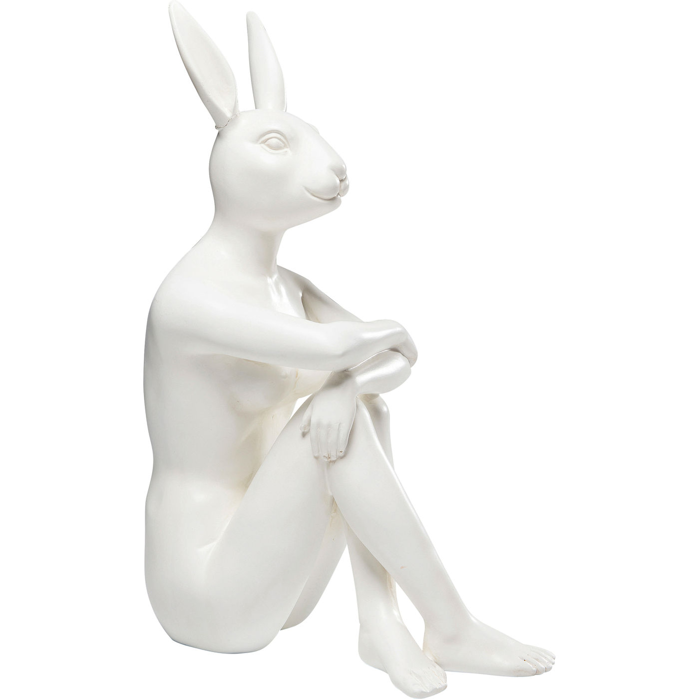 Deko Figur Rabbit Gillie Weiß