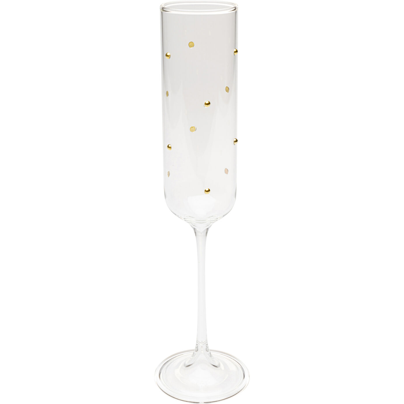Sektglas Glam Dots Gold 25cm