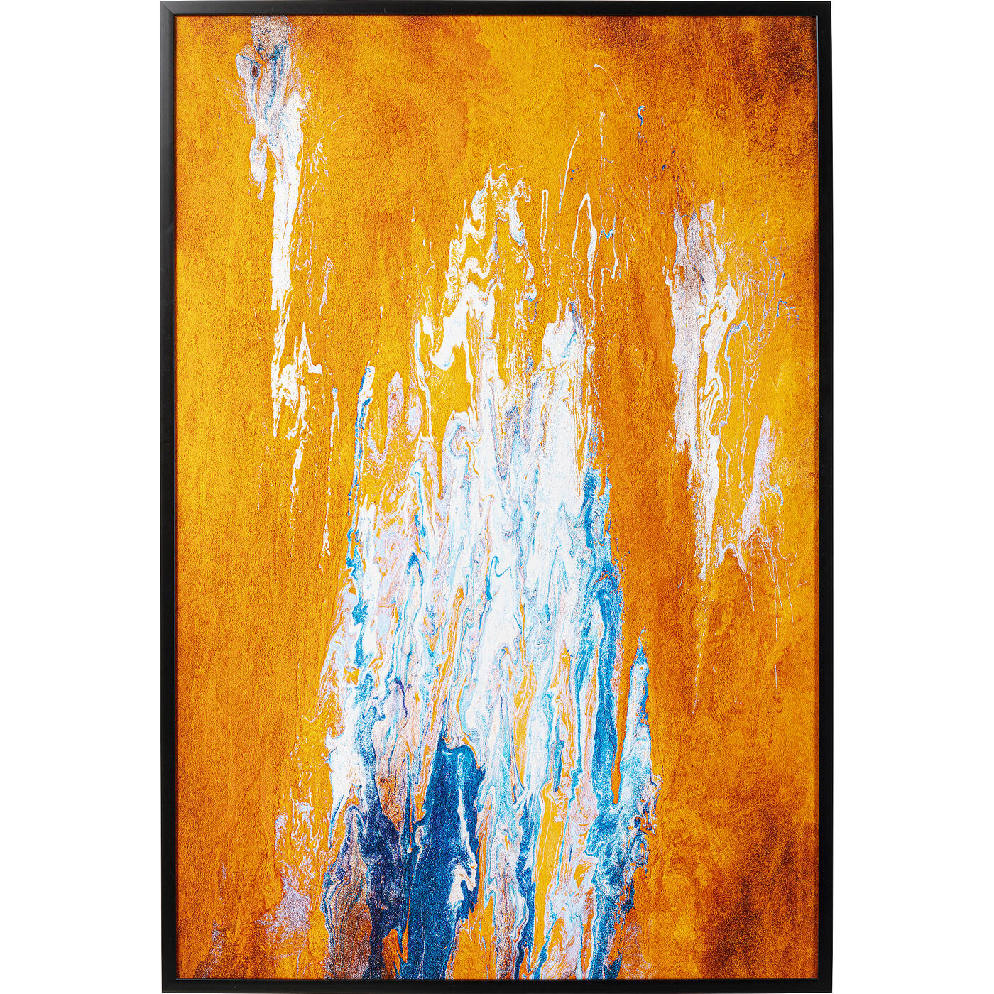 Gerahmtes Bild Artistas Orange 80x120cm