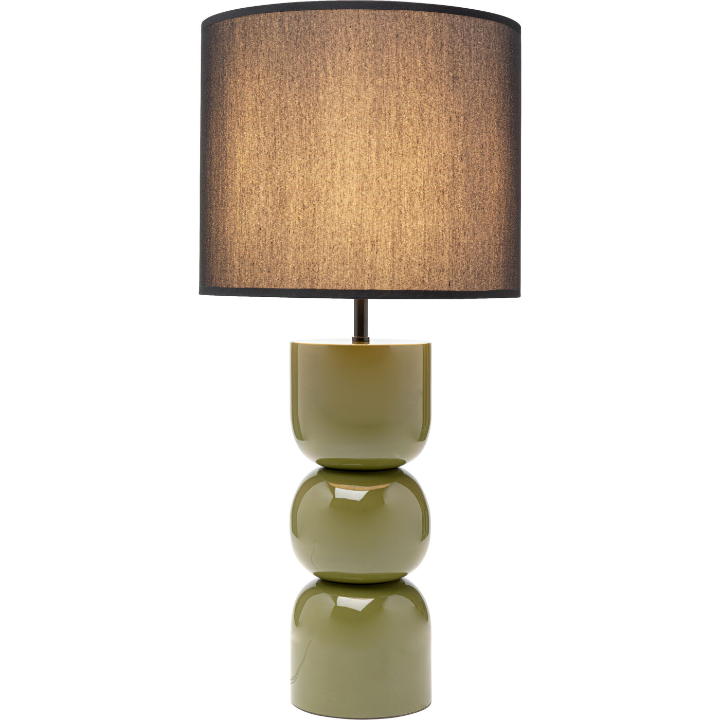 Tischleuchte Eliano Khaki 53cm