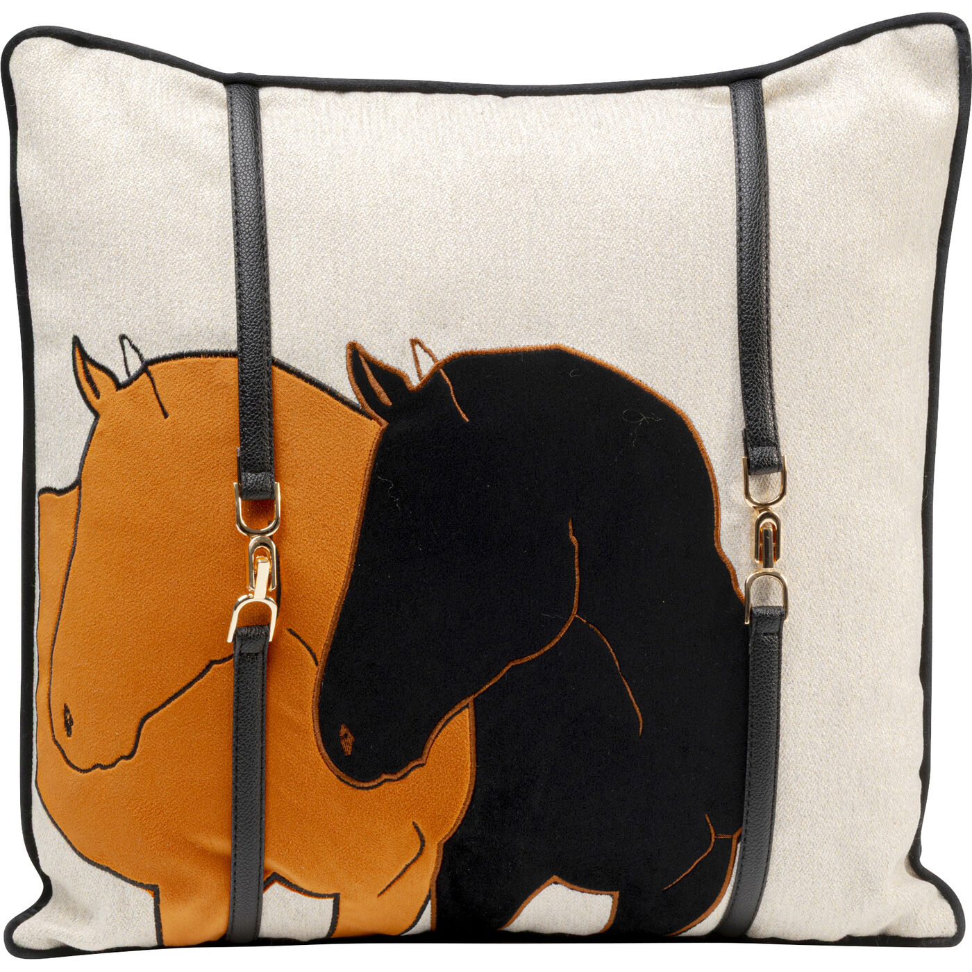 Kissen Horse Date Orange 45x45cm