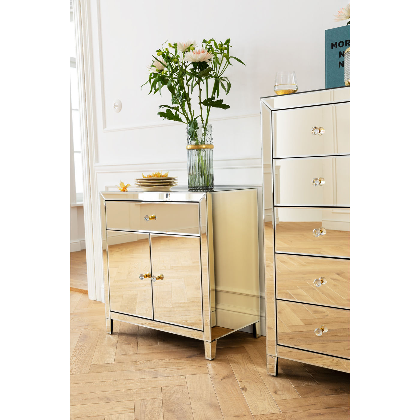 Highboard Luxury Pearl 5 Schübe