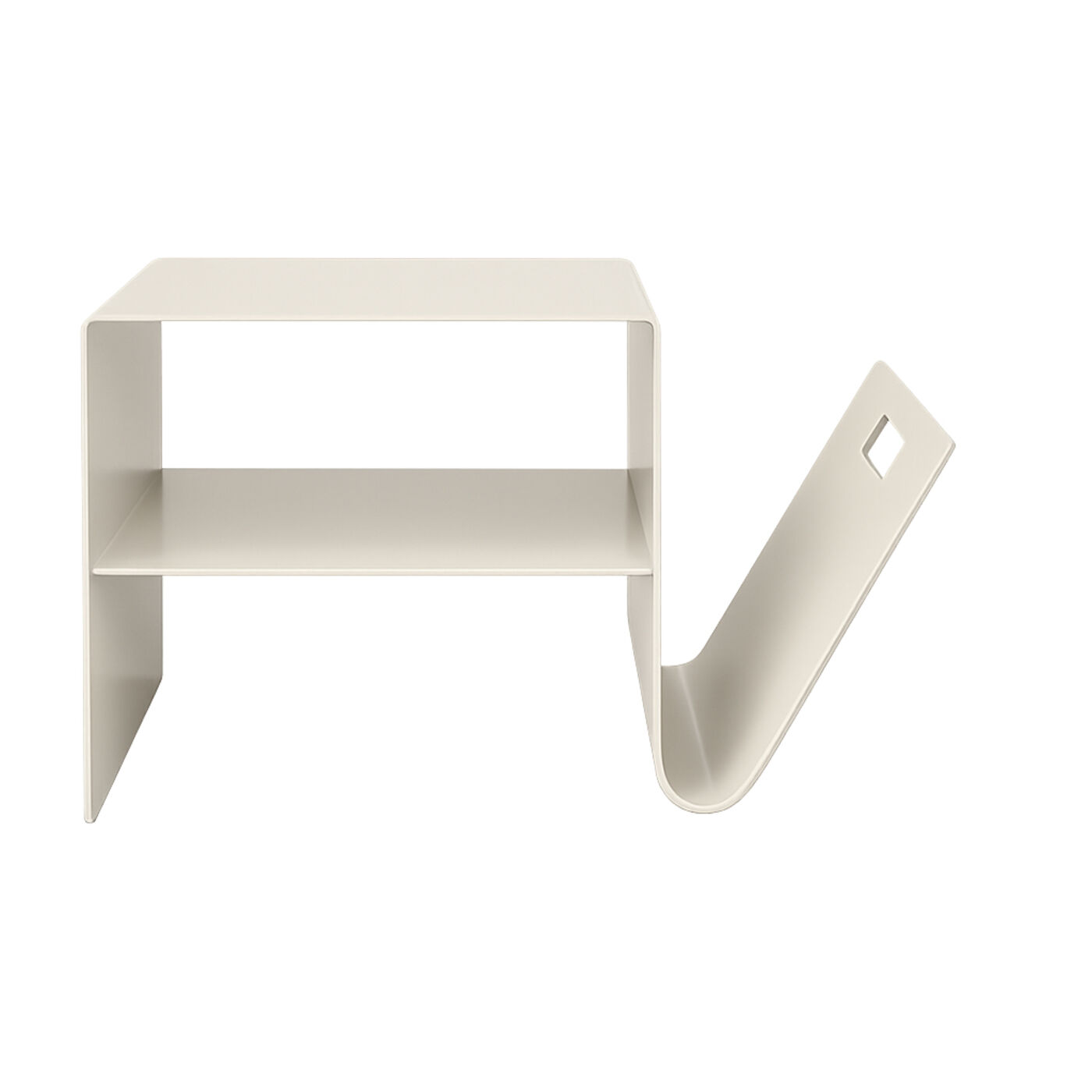 Beistelltisch Lounge News Creme