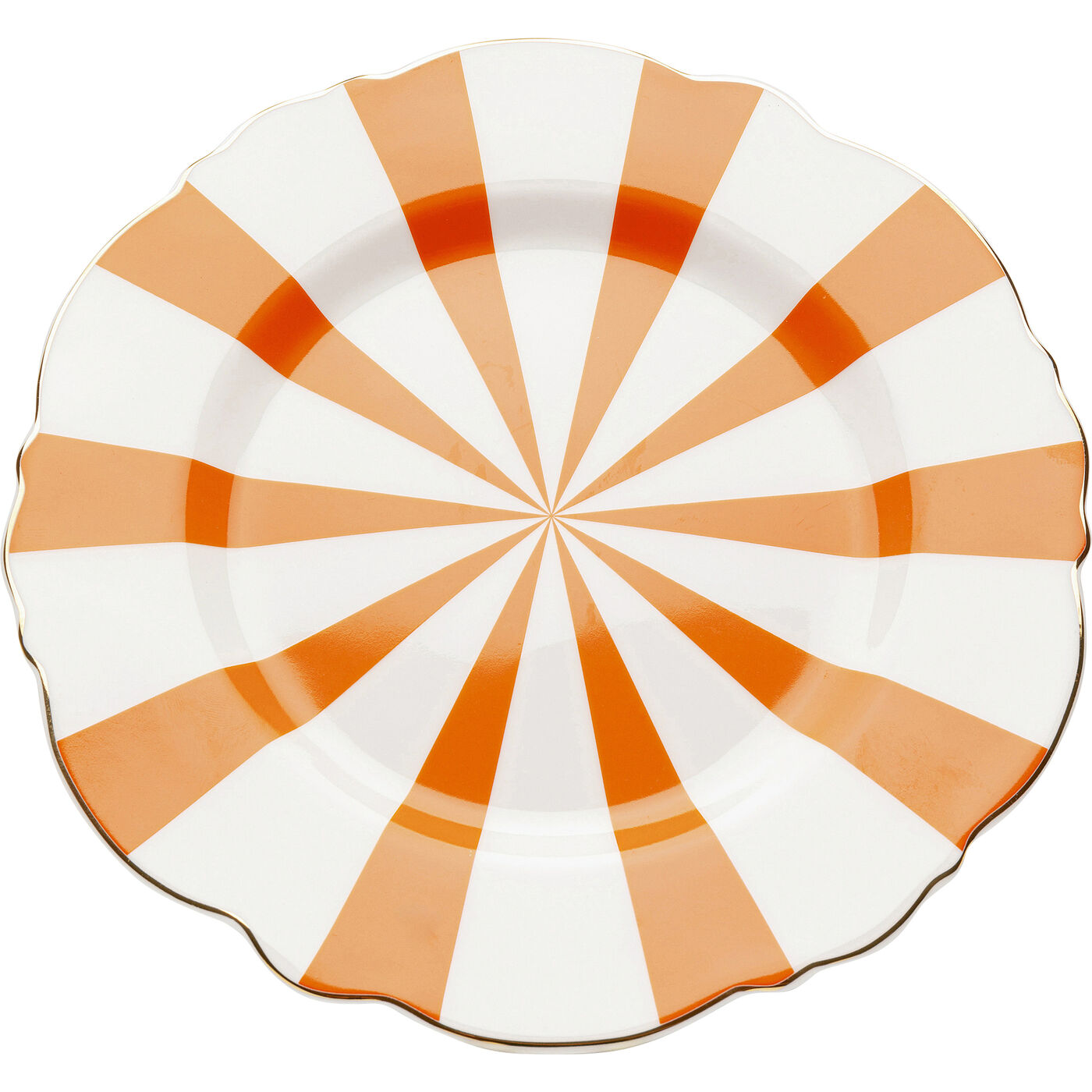 Teller Harlequin Orange Ø22cm