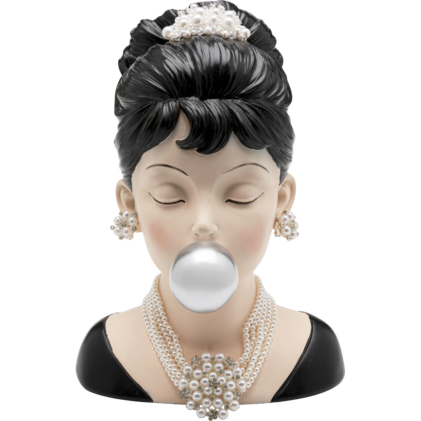 Deko Vase Bubble Gum Lady 30cm