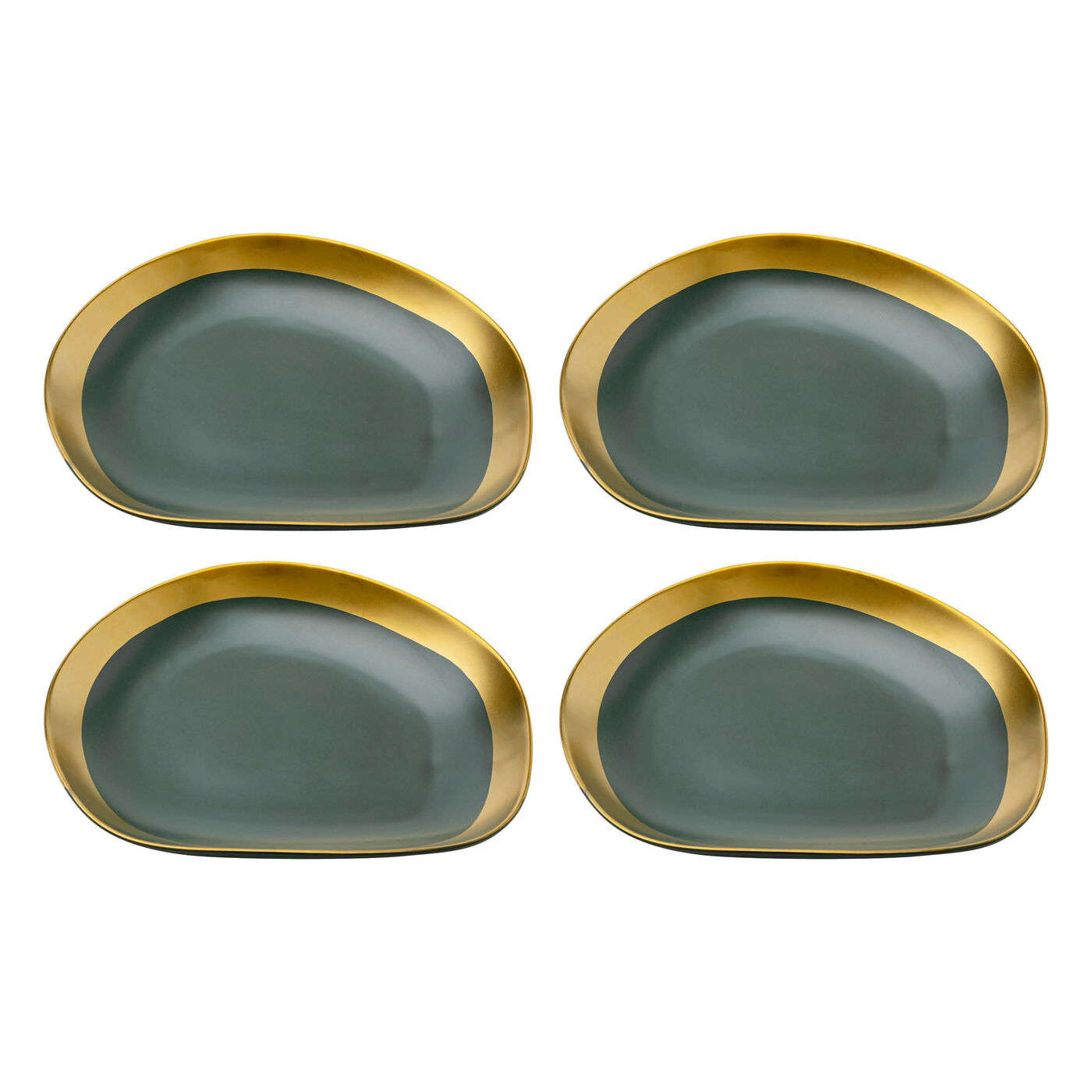 Assiette Vibrations Ø27cm (4/Set)