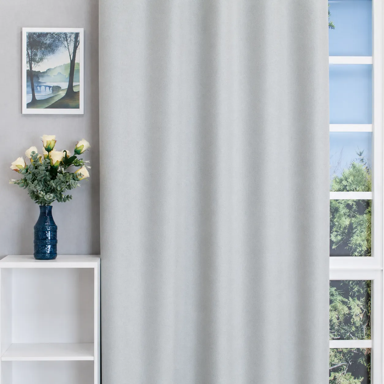 Super Blackout – Tenda oscurante grigio argento