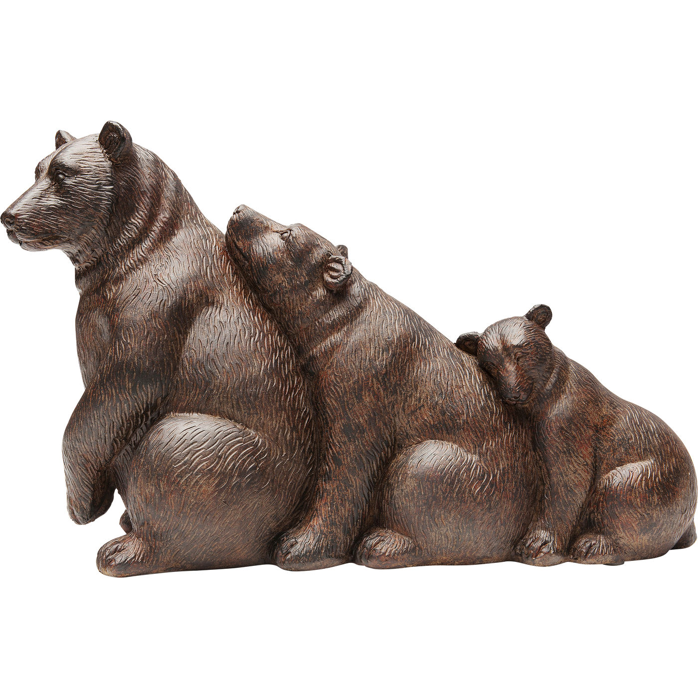 Deko Figur Relaxed Bear Family