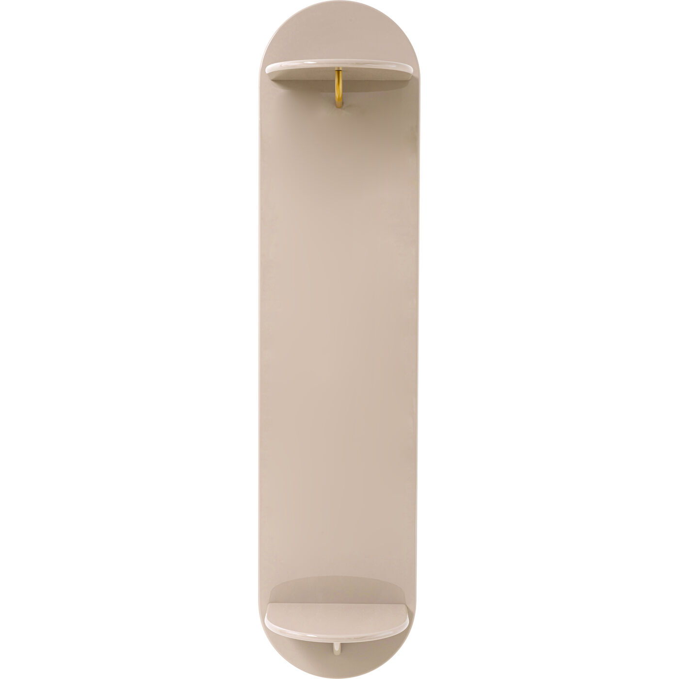 Wandgarderobe Groove Taupe 40x170cm