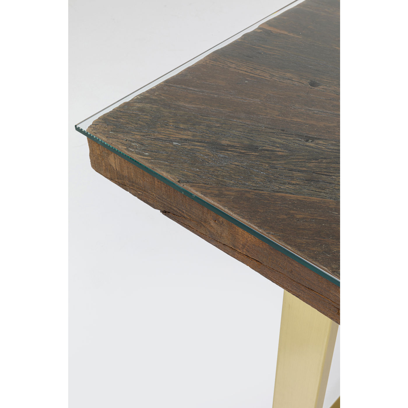 Tavolo Conley ottone 160x80