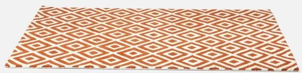 KARE Green Teppich Rhomb Orange 170x240cm OCCASION