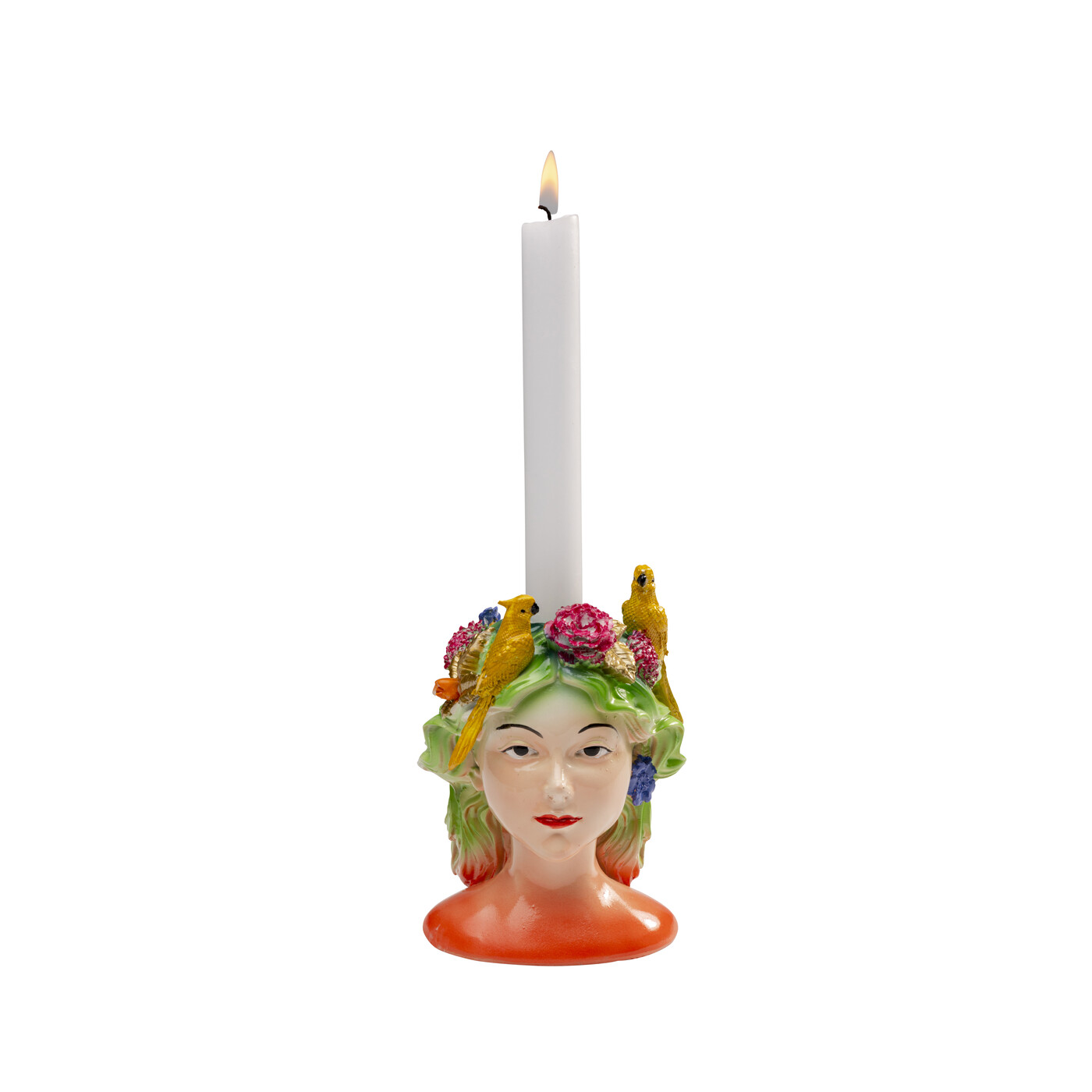 Kerzenständer Parrot Lady 15cm