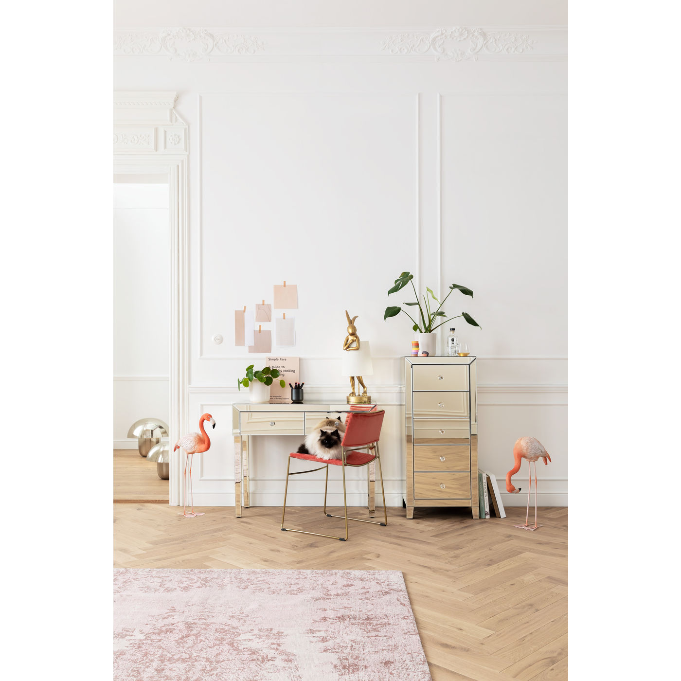 Highboard Luxury Pearl 5 Schübe