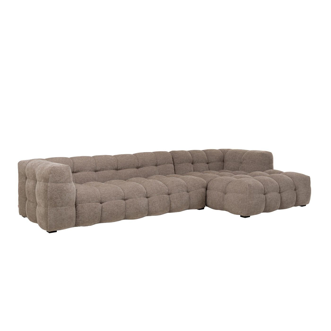 Corner Sofa Salamanca Grey Brown Right 250cm