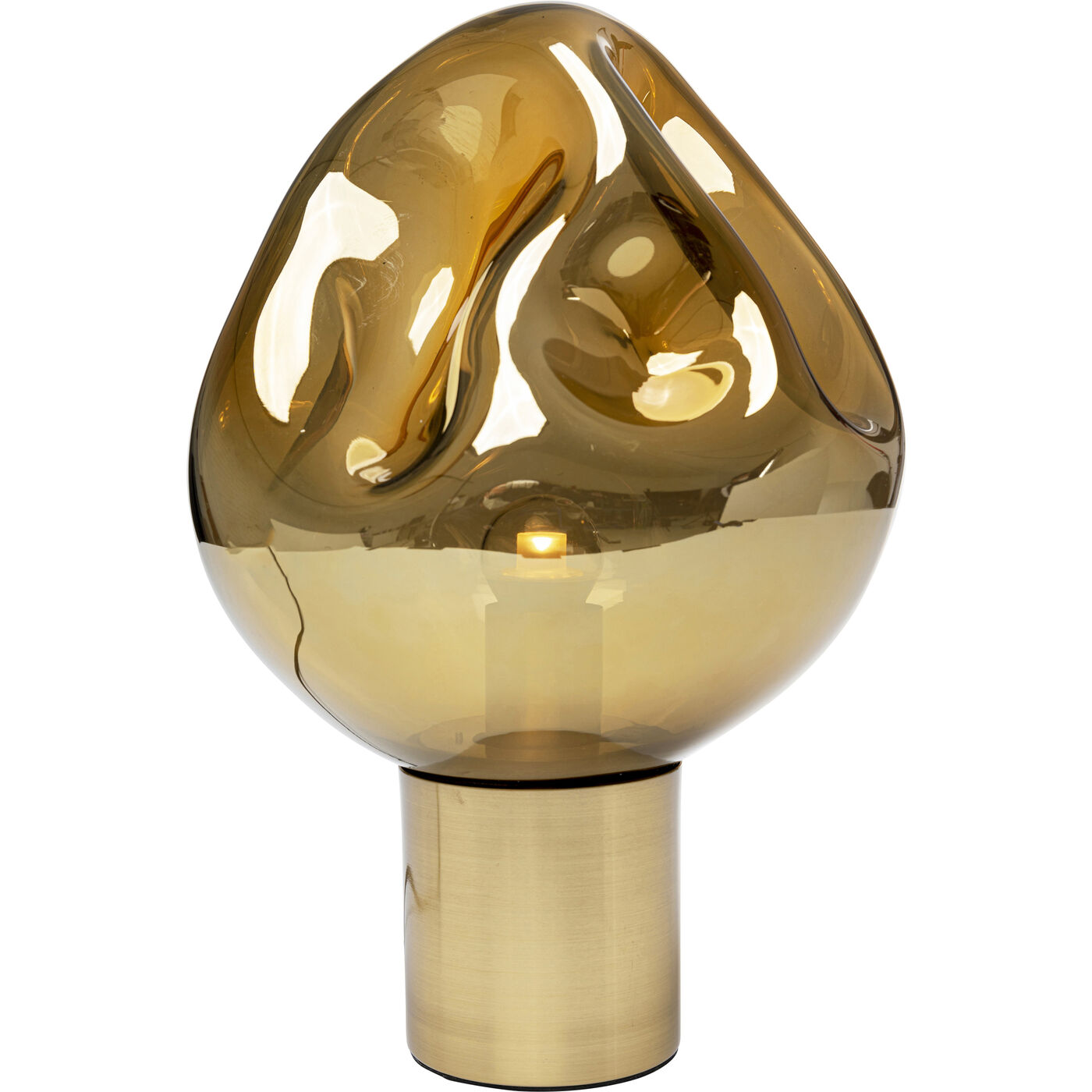 Tischleuchte Supernova Amber 38cm