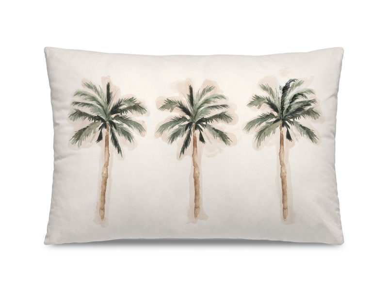 Kissen Palm Trees