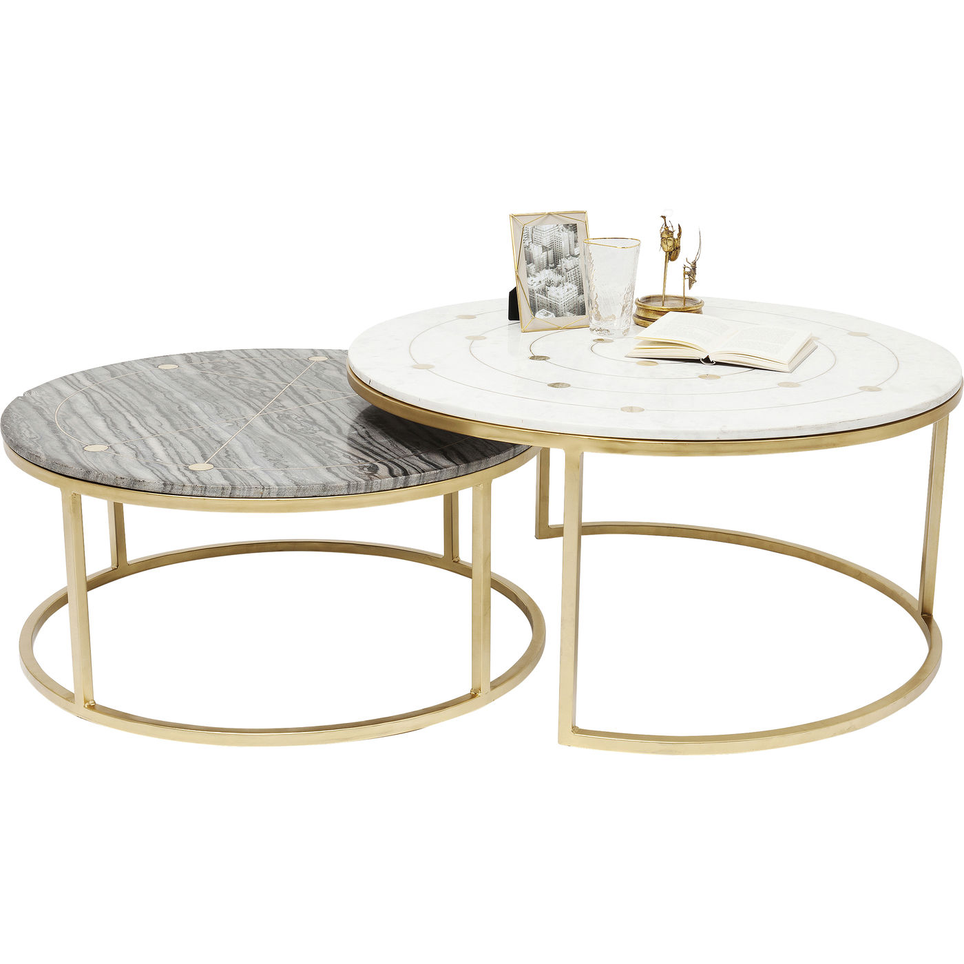Beistelltisch Mystic Round (2/Set)
