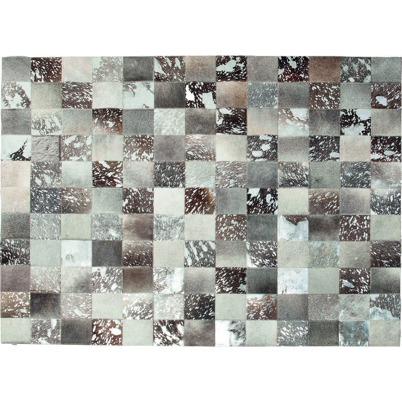 Teppich Cosmo Grau-Braun Fur 120x180cm