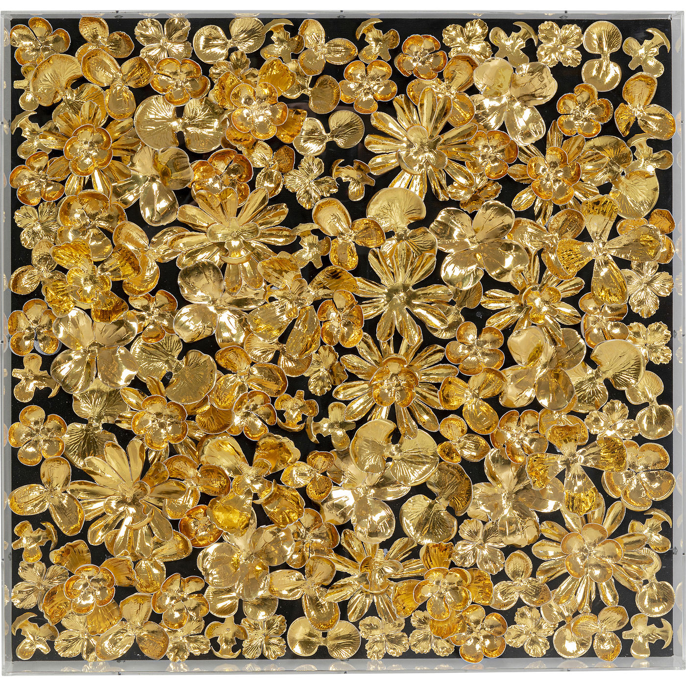 Objektbild Gold Flower 60x60cm