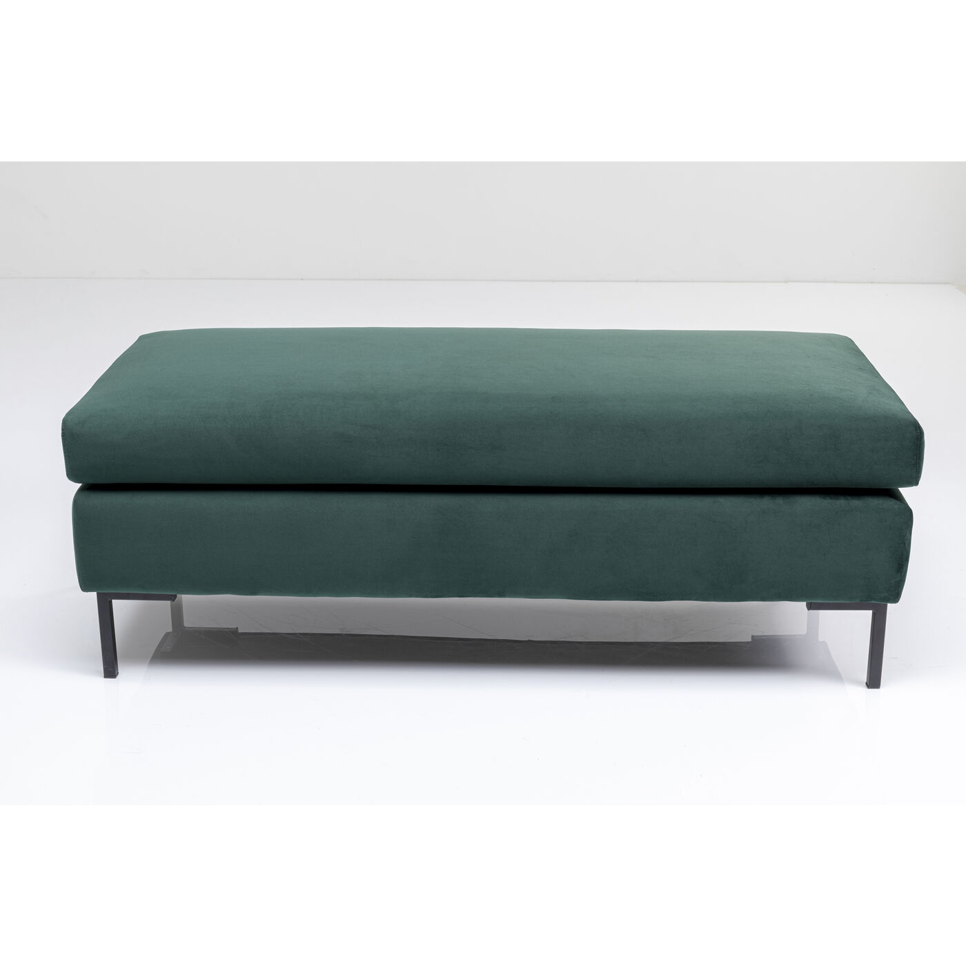 Hocker Gianni Velvet Dunkelgrün