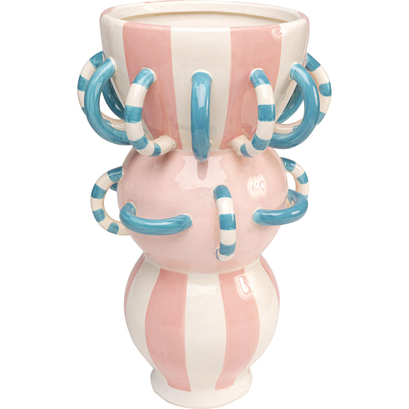 Vase Harlequin Handle 49cm