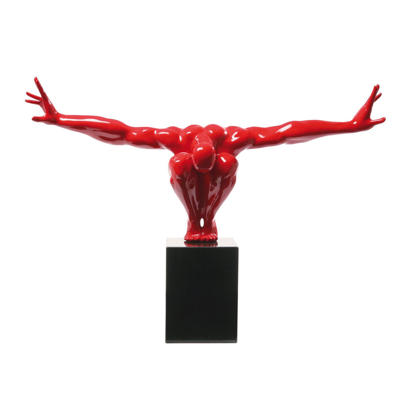 Deko Objekt Athlet Rot 75cm