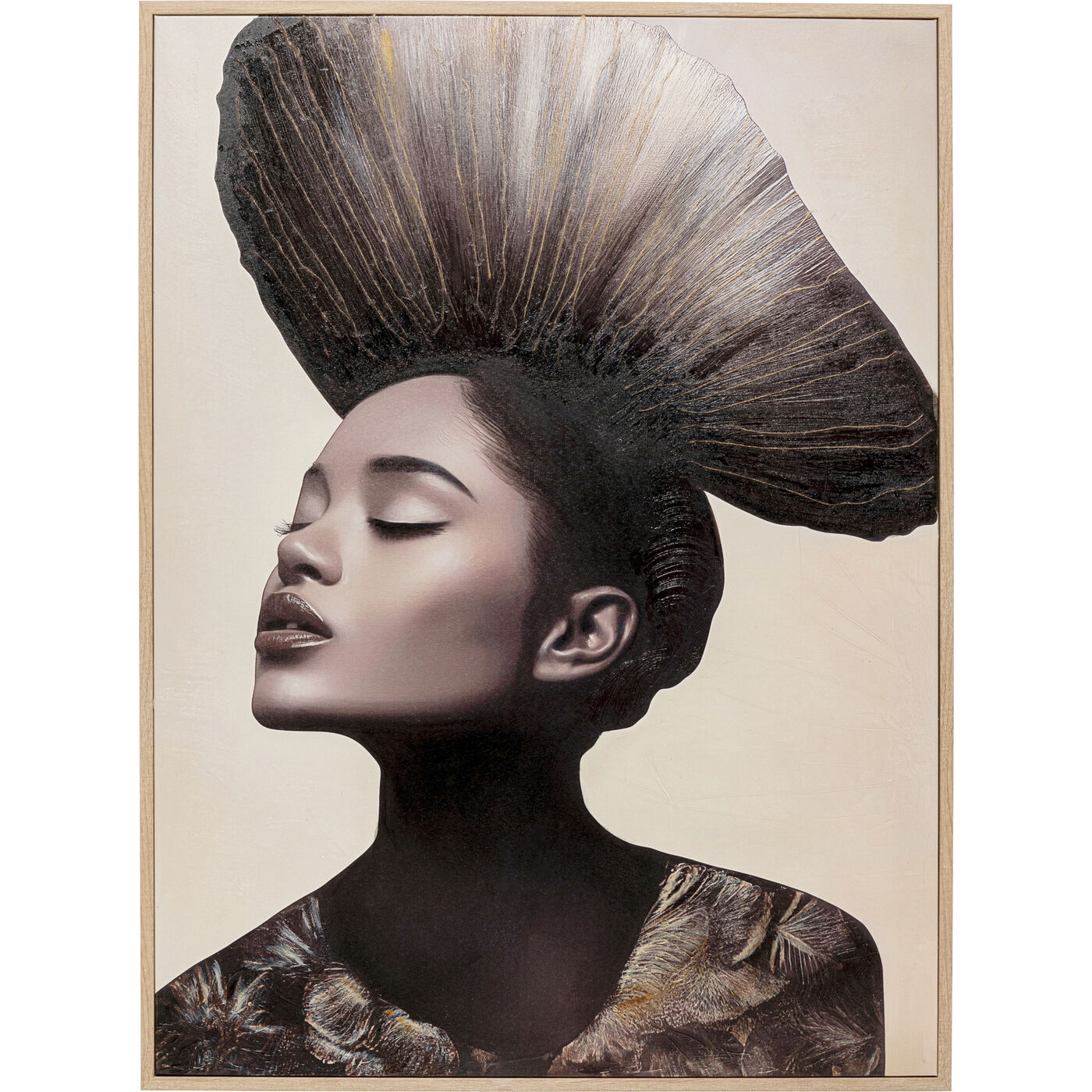 Gerahmtes Bild Muse Aesthetic Left 90x120cm