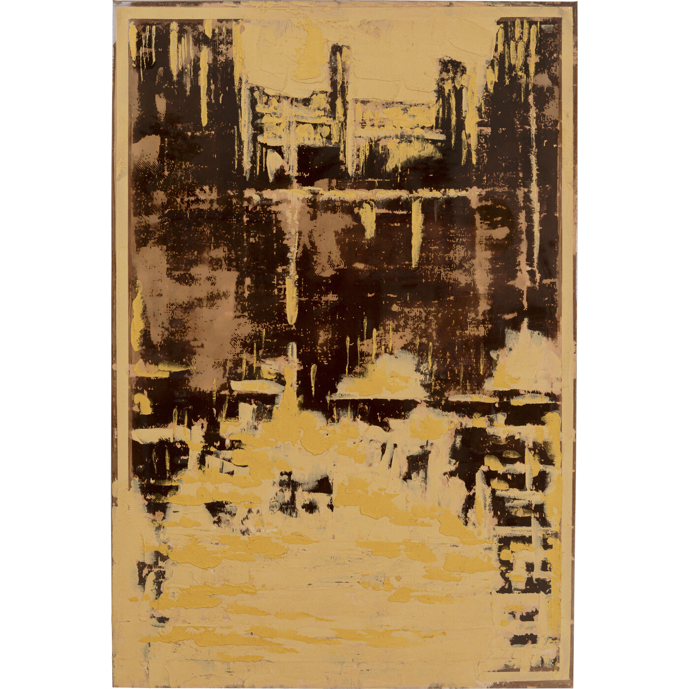 Gerahmtes Bild Artistas Golden 120x180cm