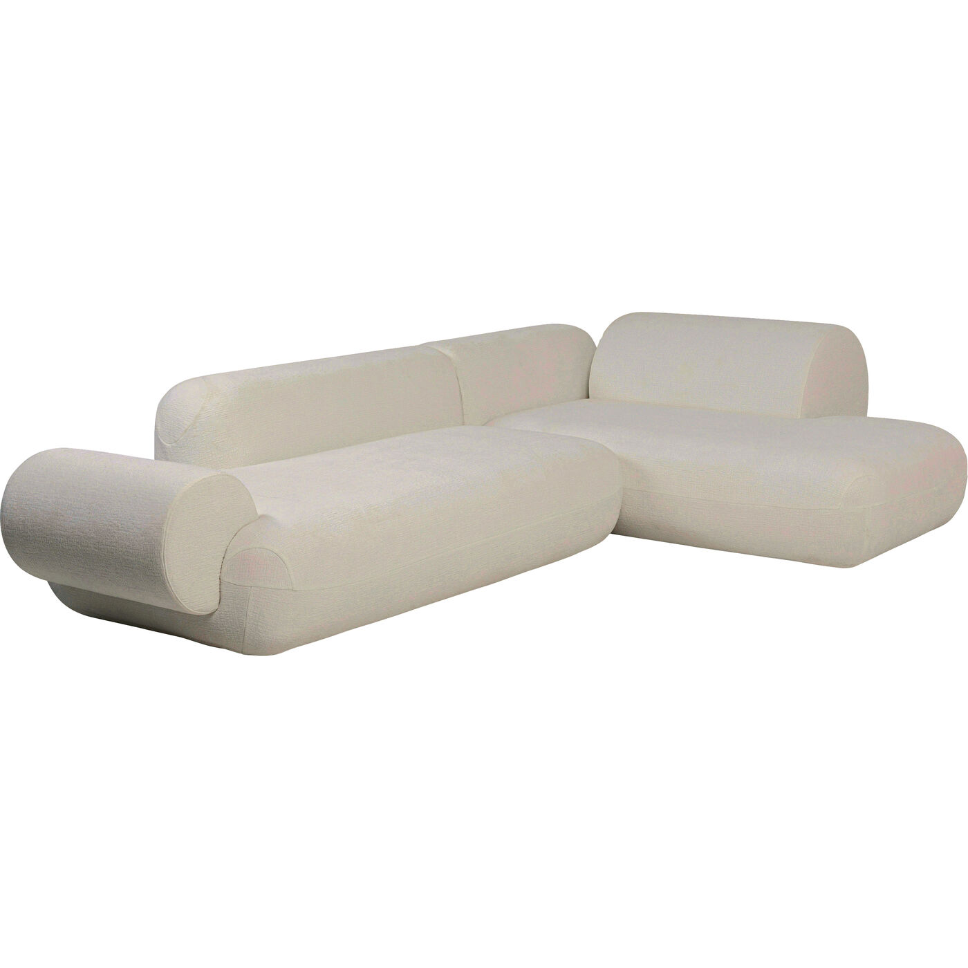 Ecksofa Soft Edge Rechts Natur